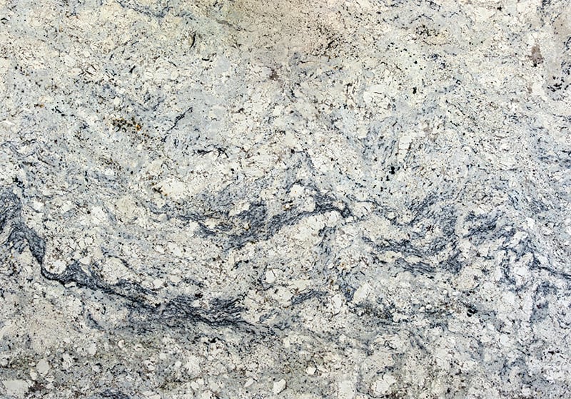 Glacier White Polished Granite Slab Random