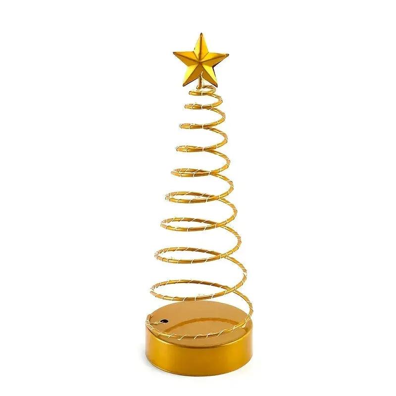 Glass Star Tree Topper with Warm White Twinkling Lights by House Of Avana