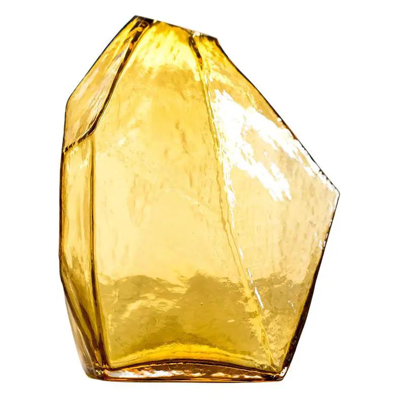 Glass Vase Hand Blown Glass Vase in Various Colors by RusticReach