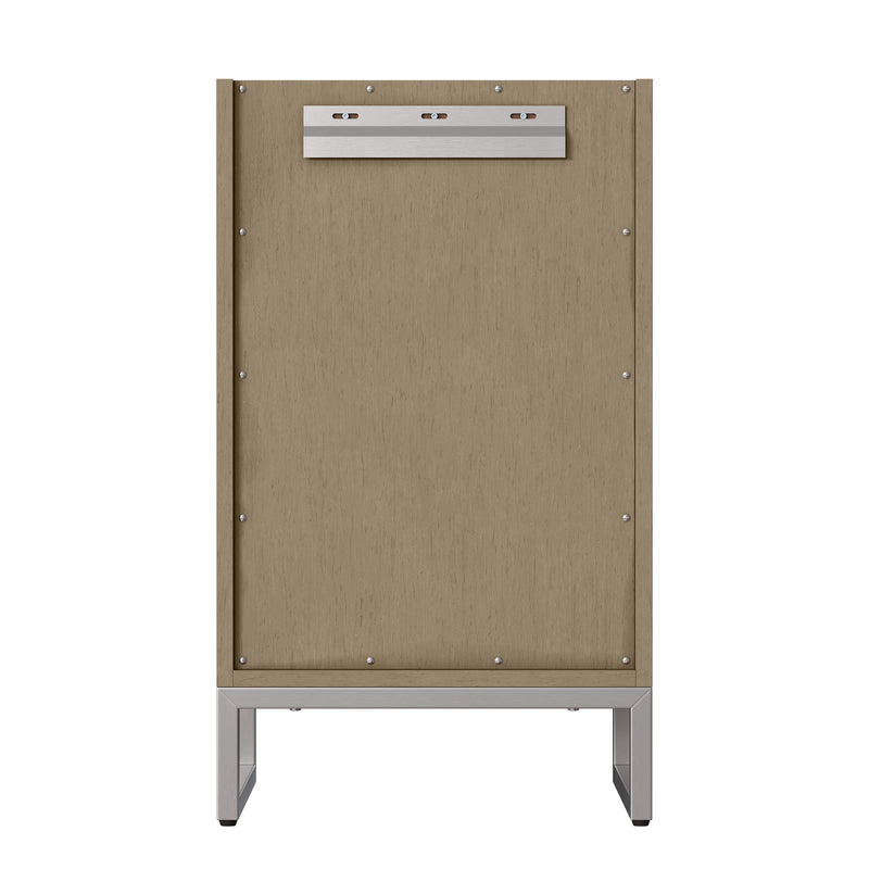 James Martin Chianti 20" Floating Single Bathroom Vanity, Walnut Whisper, view 12