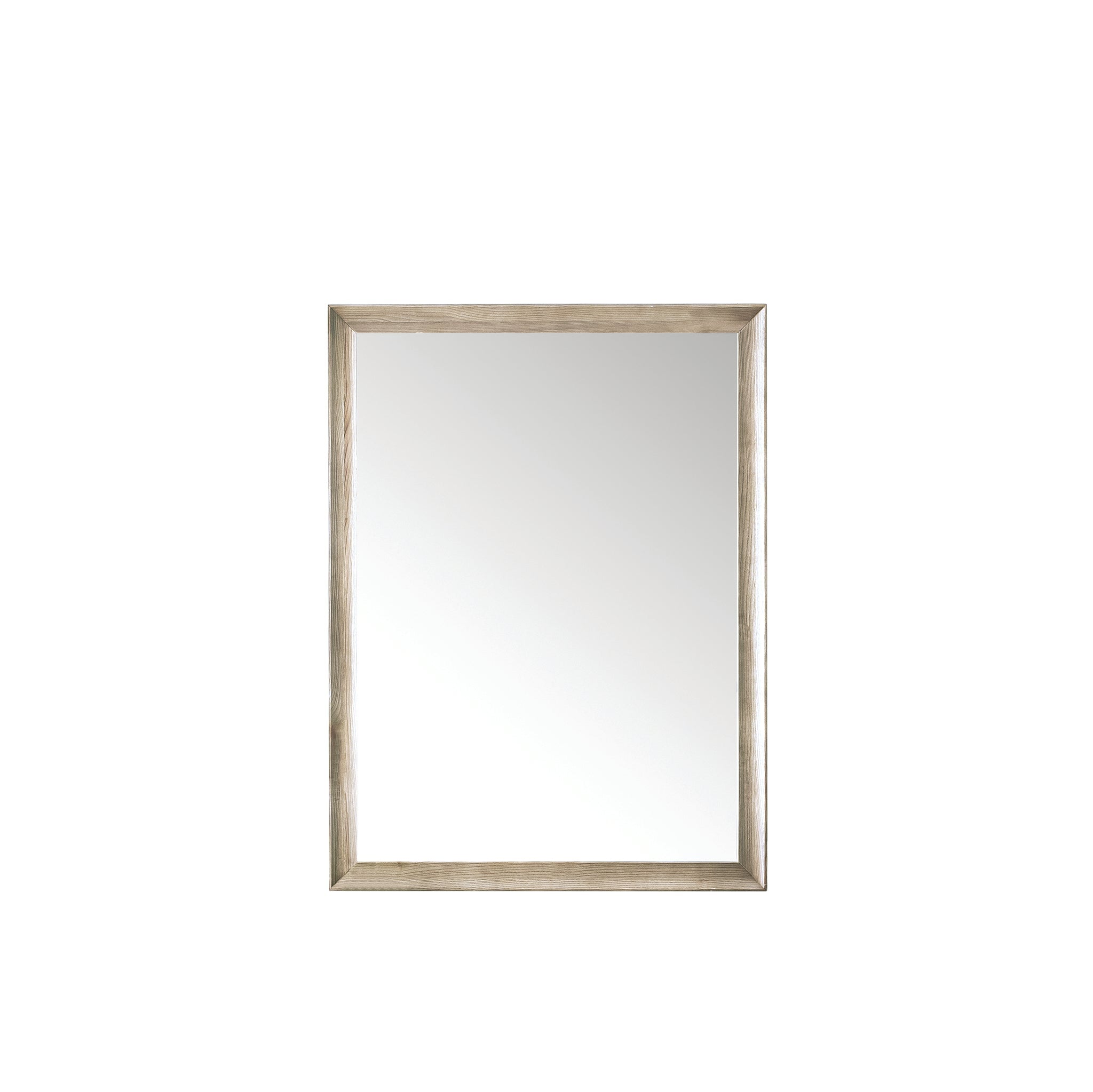 James Martin Glenbrooke 30" Mirror, Whitewashed Oak