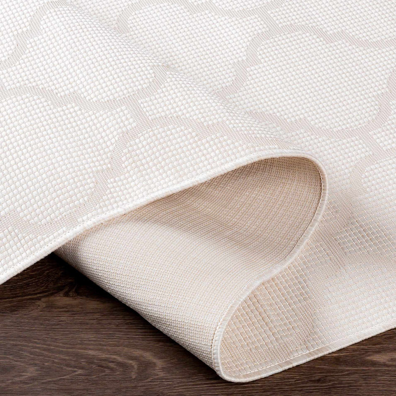 Cream Moolap Outdoor Rug - Clearance by Boutique Rugs