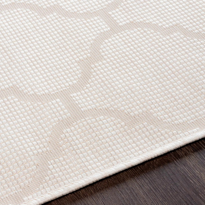 Cream Moolap Outdoor Rug - Clearance by Boutique Rugs