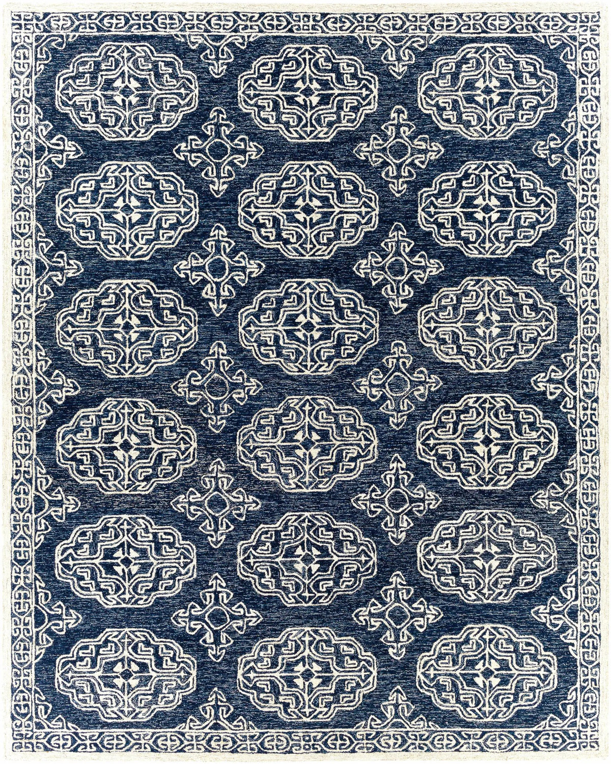 Glenoma Blue Regency Wool Rug, photo 12 of 13