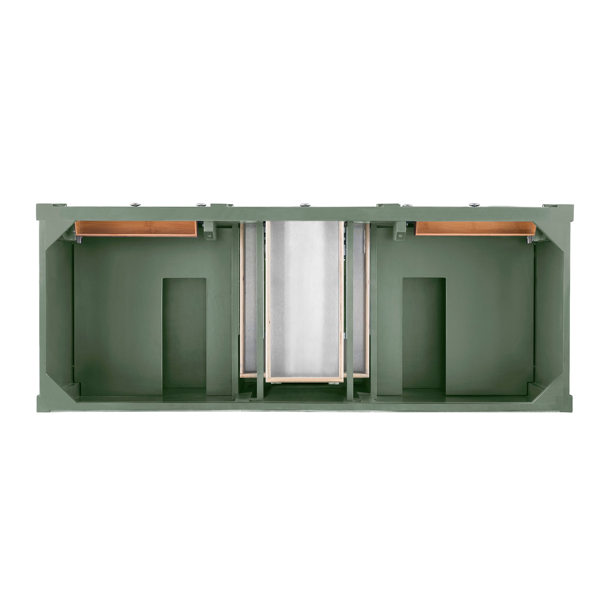 James Martin Brittany 60" Double Bathroom Vanity, Smokey Celadon, view 17
