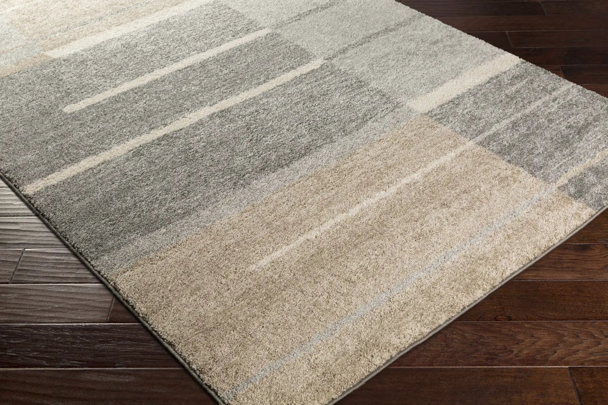 Glouster Taupe&Gray Lined Area Rug, photo 6 of 9