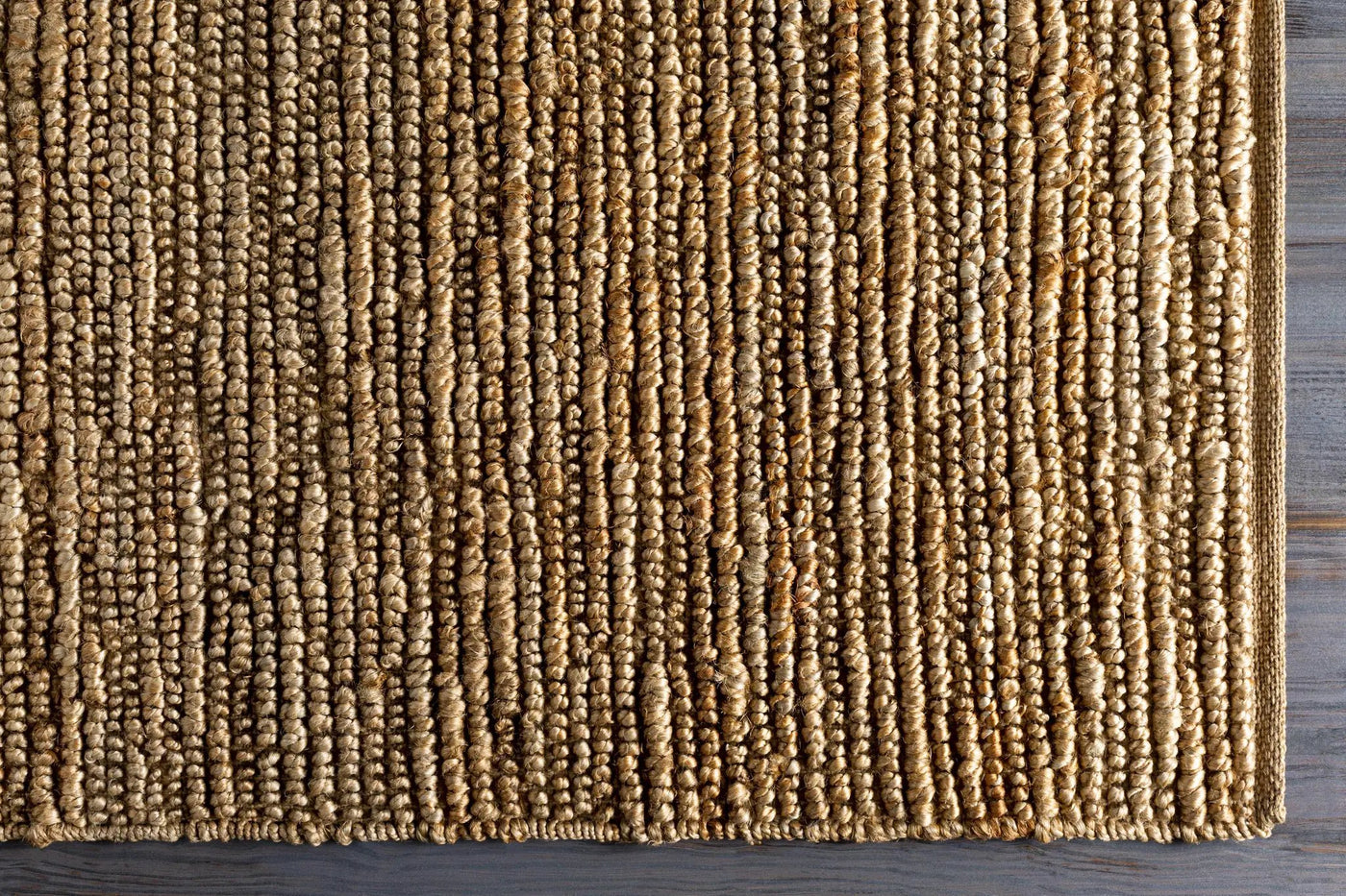 Glover Natural Braided Jute Carpet - Clearance by Boutique Rugs