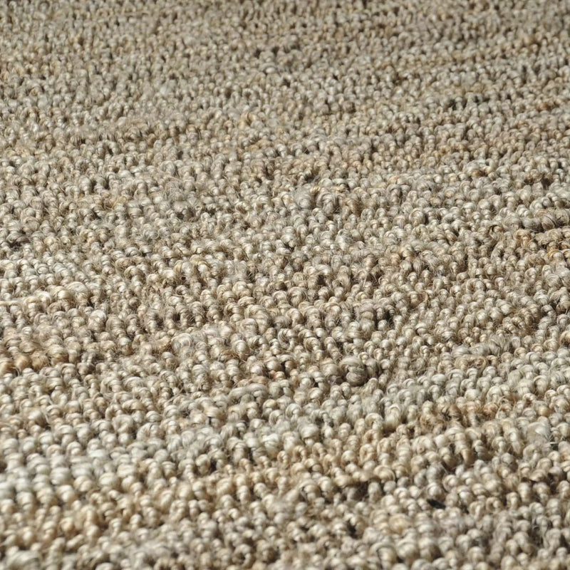 Glover Natural Braided Jute Carpet - Clearance by Boutique Rugs