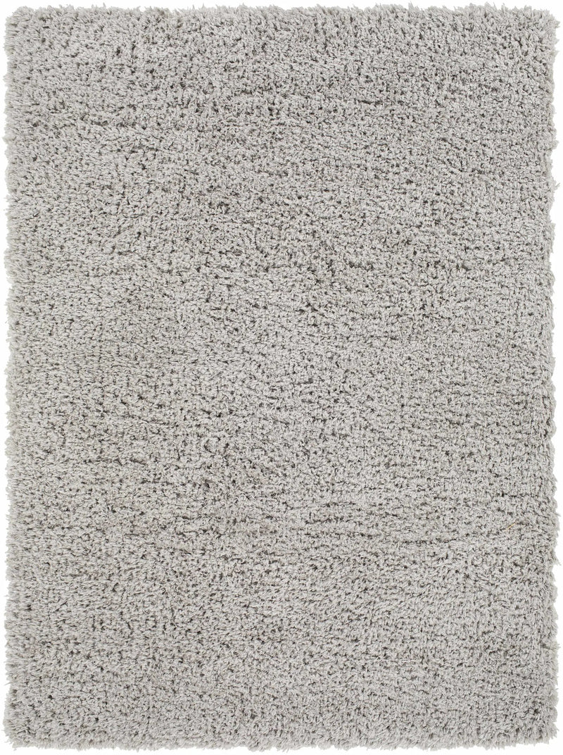 Siari Solid Medium Gray Shag Rug by Boutique Rugs