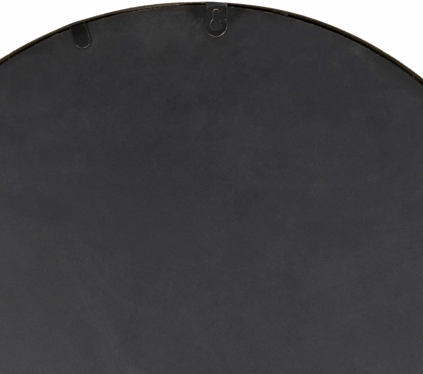 Guindarohan Gold Frame Round Mirror by Boutique Rugs