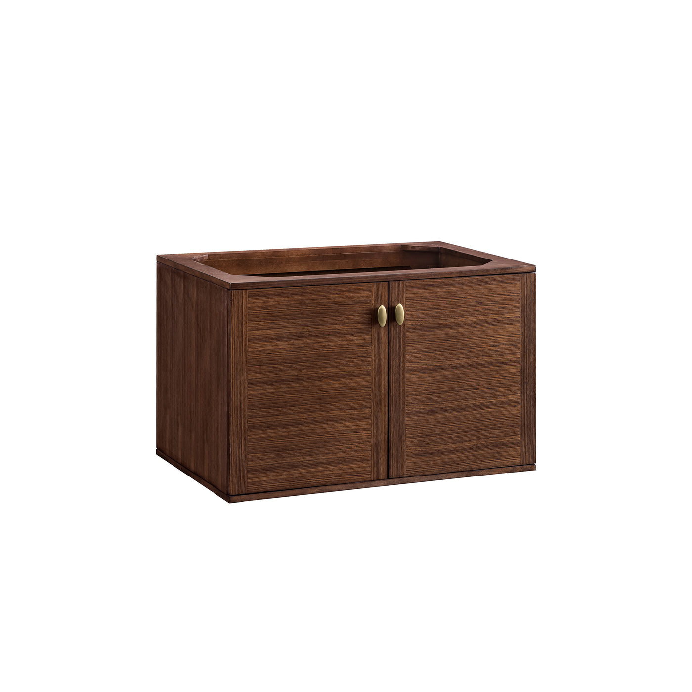 James Martin Amberly 36" Dual Mount Single Bathroom Vanity, Mid-Century Walnut, view 15