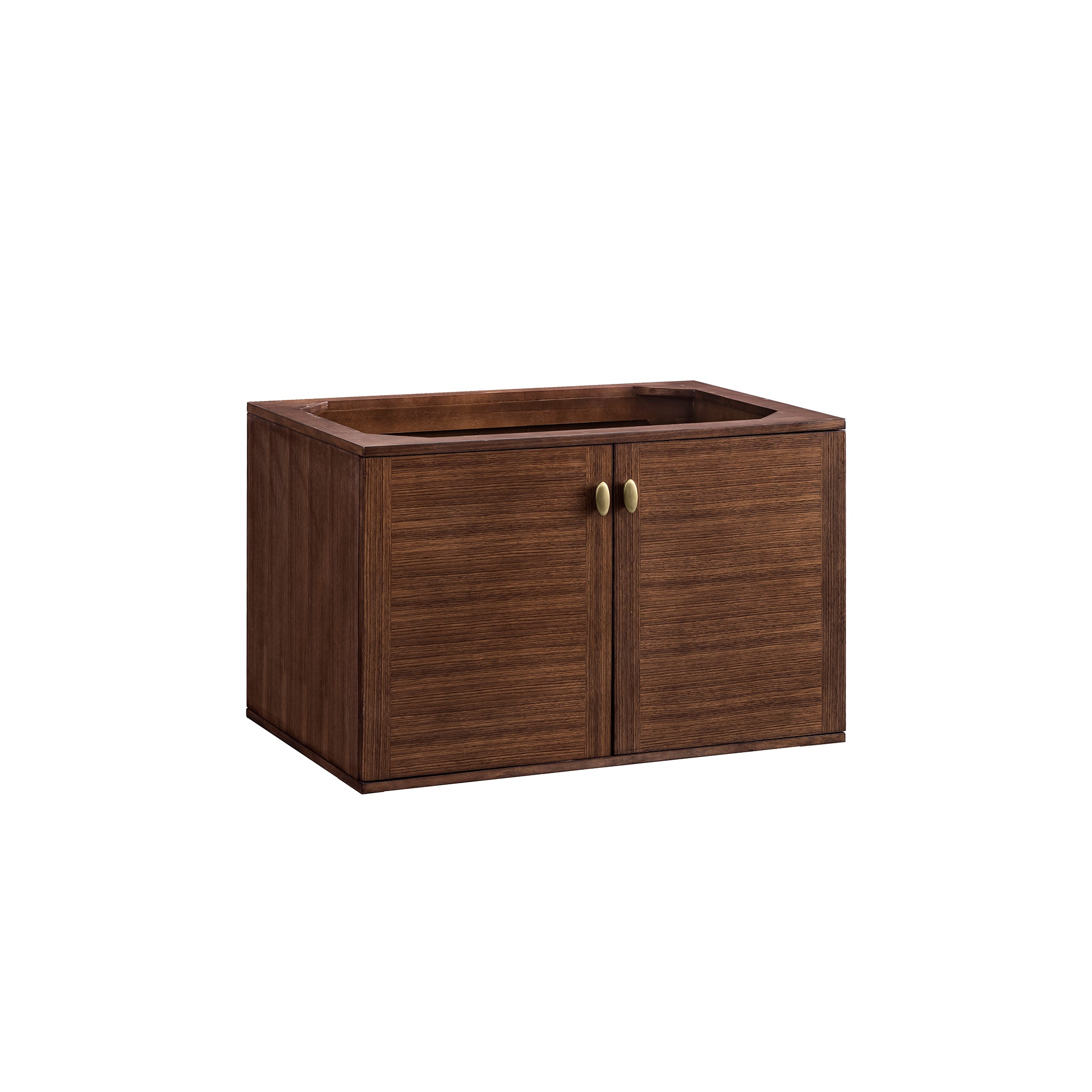 James Martin Amberly 36" Dual Mount Single Bathroom Vanity, Mid-Century Walnut, view 15