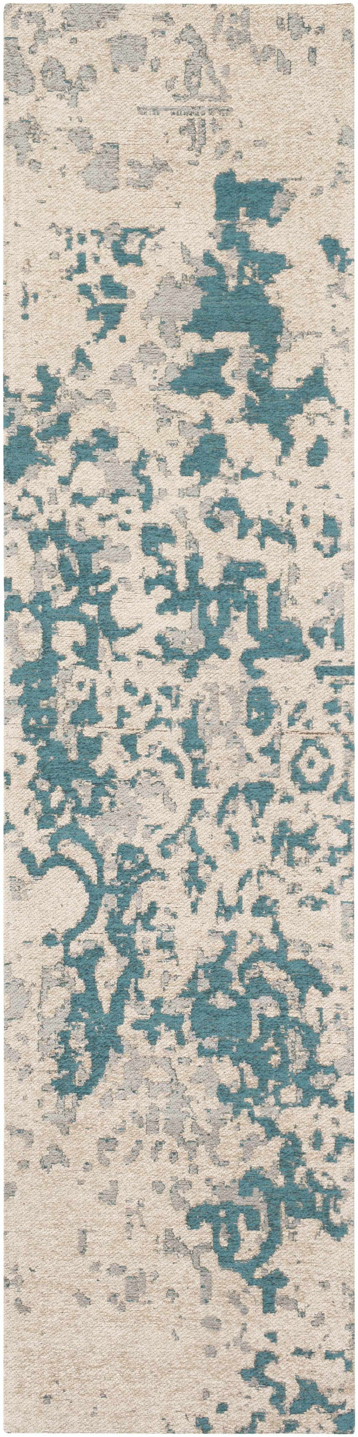 Sweeny Beige/Blue Abstract Area Rug - Clearance, photo 3 of 9
