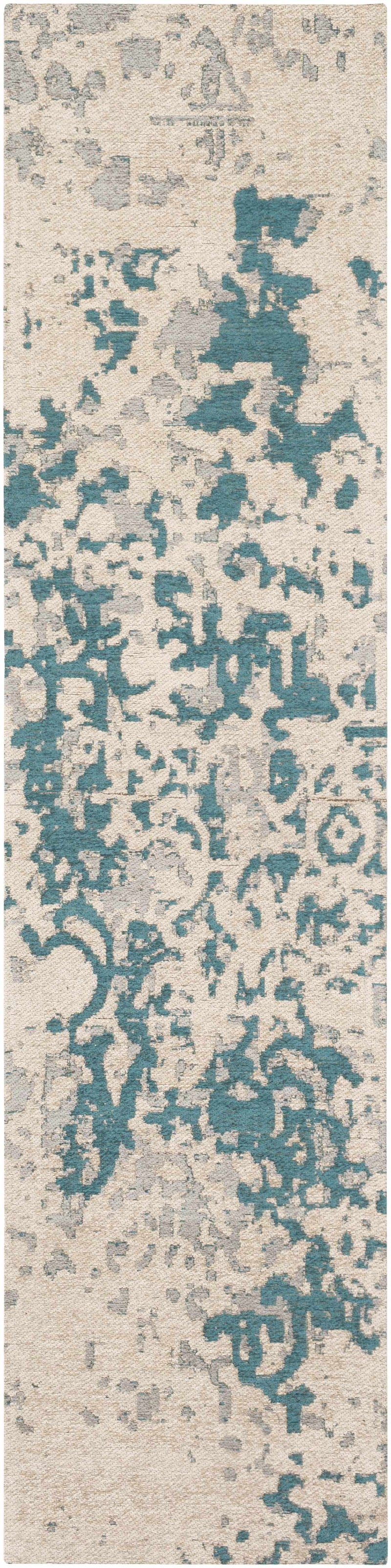 Sweeny Beige/Blue Abstract Area Rug - Clearance by Boutique Rugs