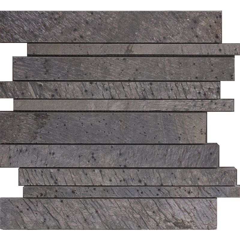 Gold Green Polished Ledger Slate Mosaics 12x12 Slate Polished 12x12 Mosaics