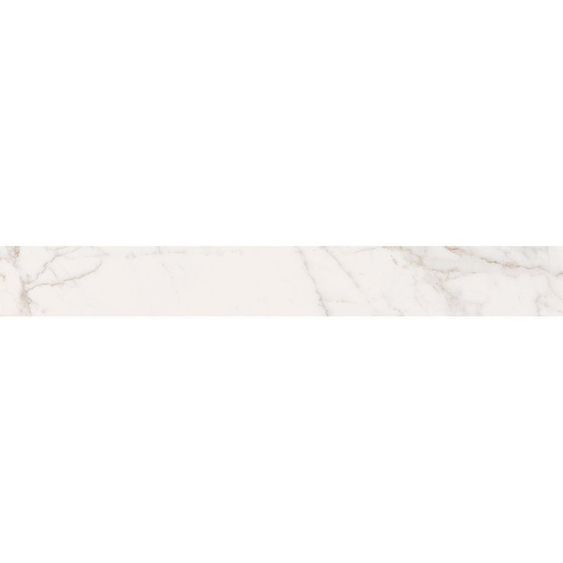 Gold Statuary Honed Battiscopa Marble Look Porcelain Moldings 3x24 Porcelain Honed 3x24 Moldings