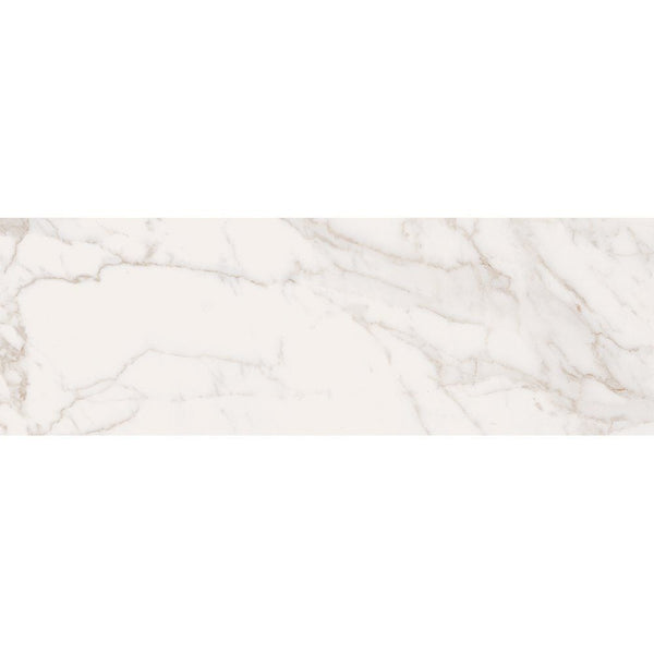 Gold Statuary Honed Subway Marble Look Porcelain Tiles 4x12