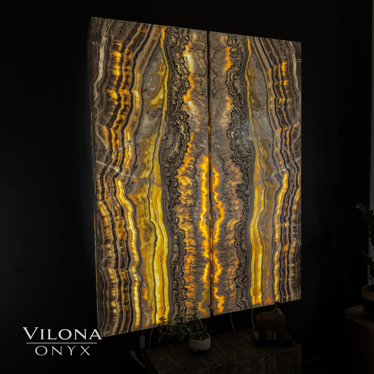 Golden Cloud Onyx Wall Panels (Set #1), photo 7 of 11