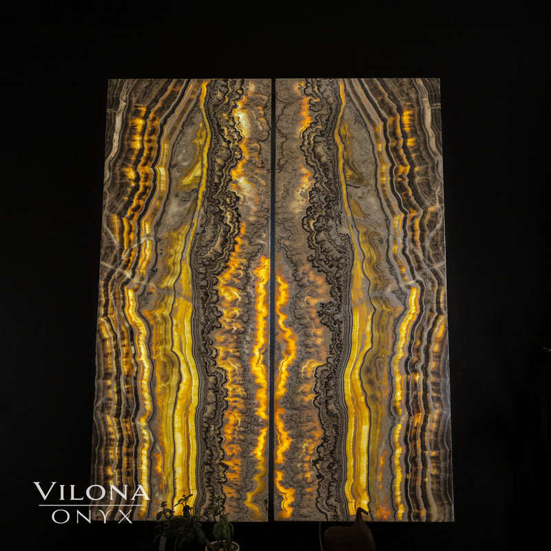 Golden Cloud Onyx Wall Panels (Set #1), photo 6 of 11