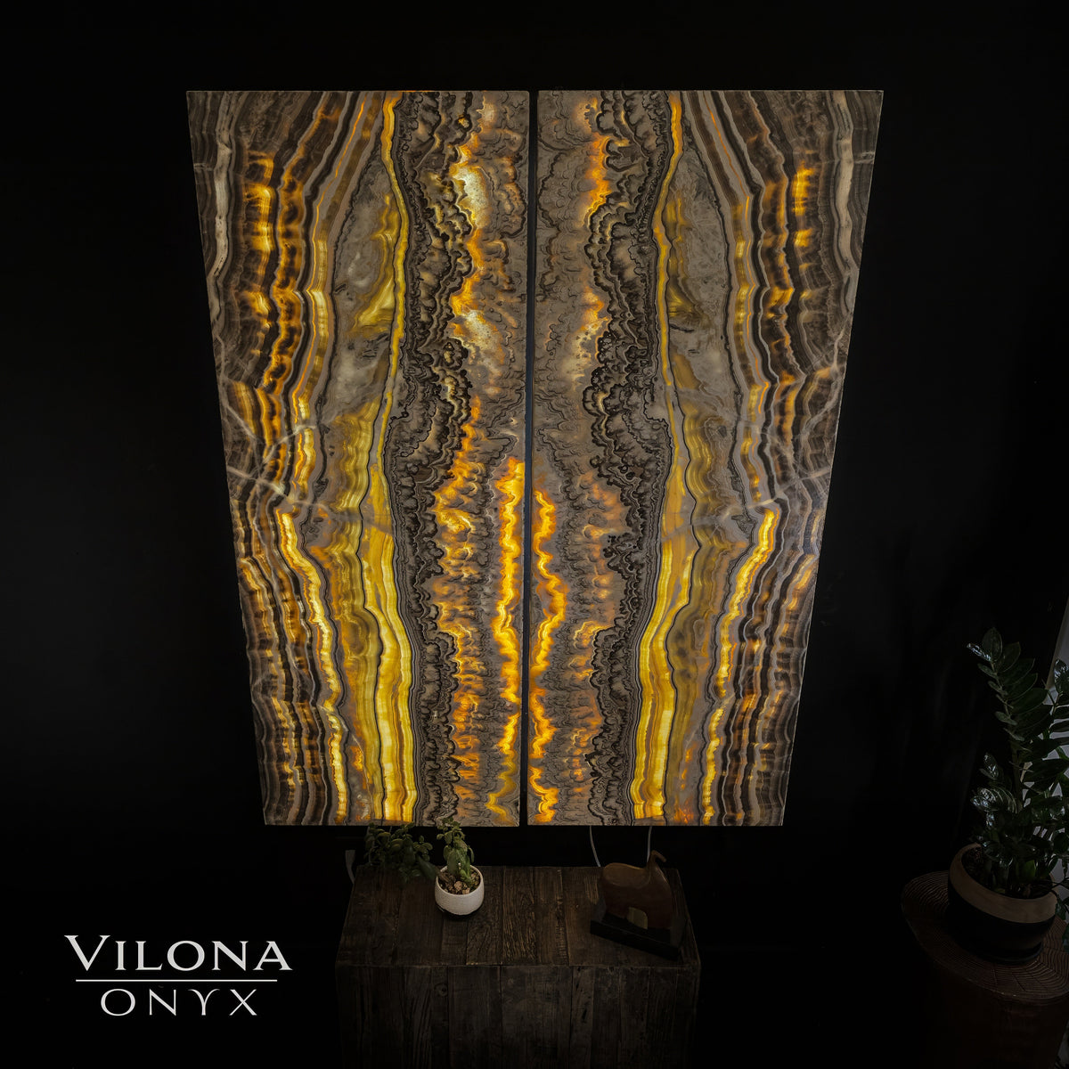 Golden Cloud Onyx Wall Panels (Set #1), photo 9 of 11