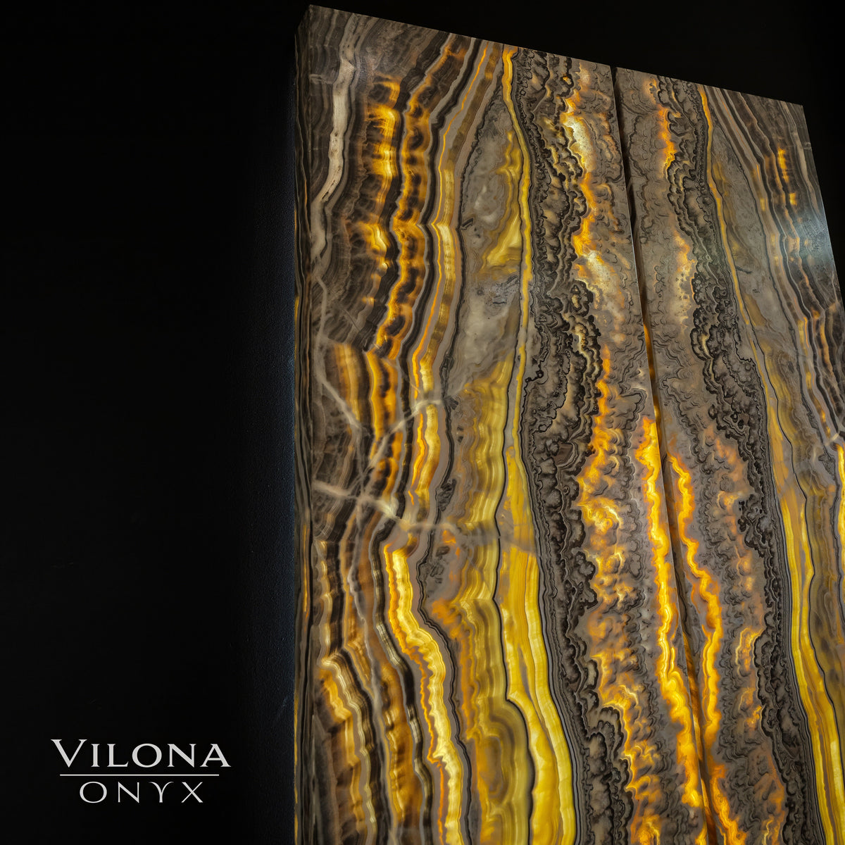 Golden Cloud Onyx Wall Panels (Set #1), photo 4 of 11