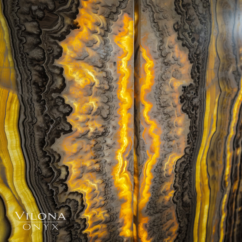 Golden Cloud Onyx Wall Panels (Set #1), photo 3 of 11