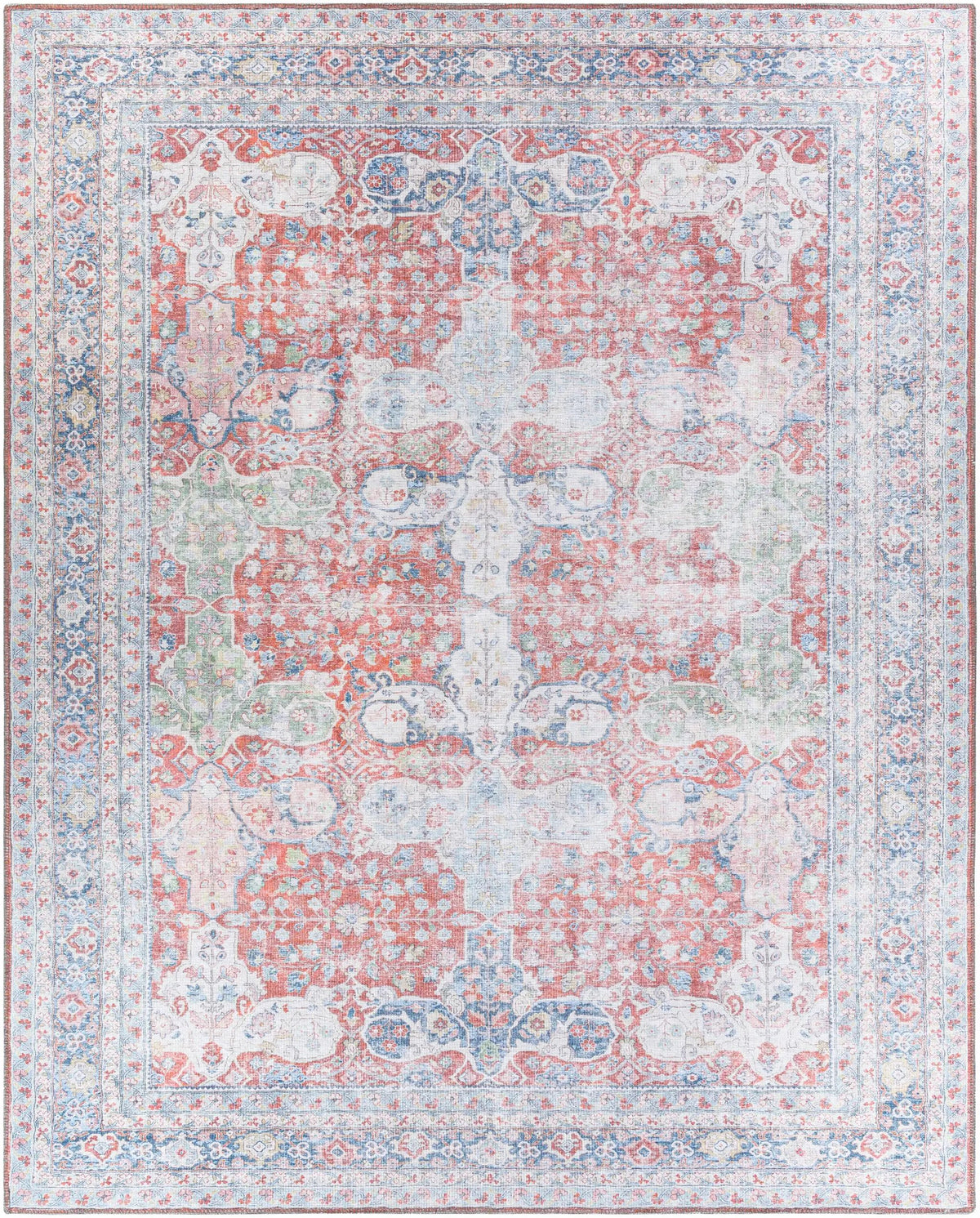 Rust Goma Vintage Area Rug - Clearance, photo 15 of 17
