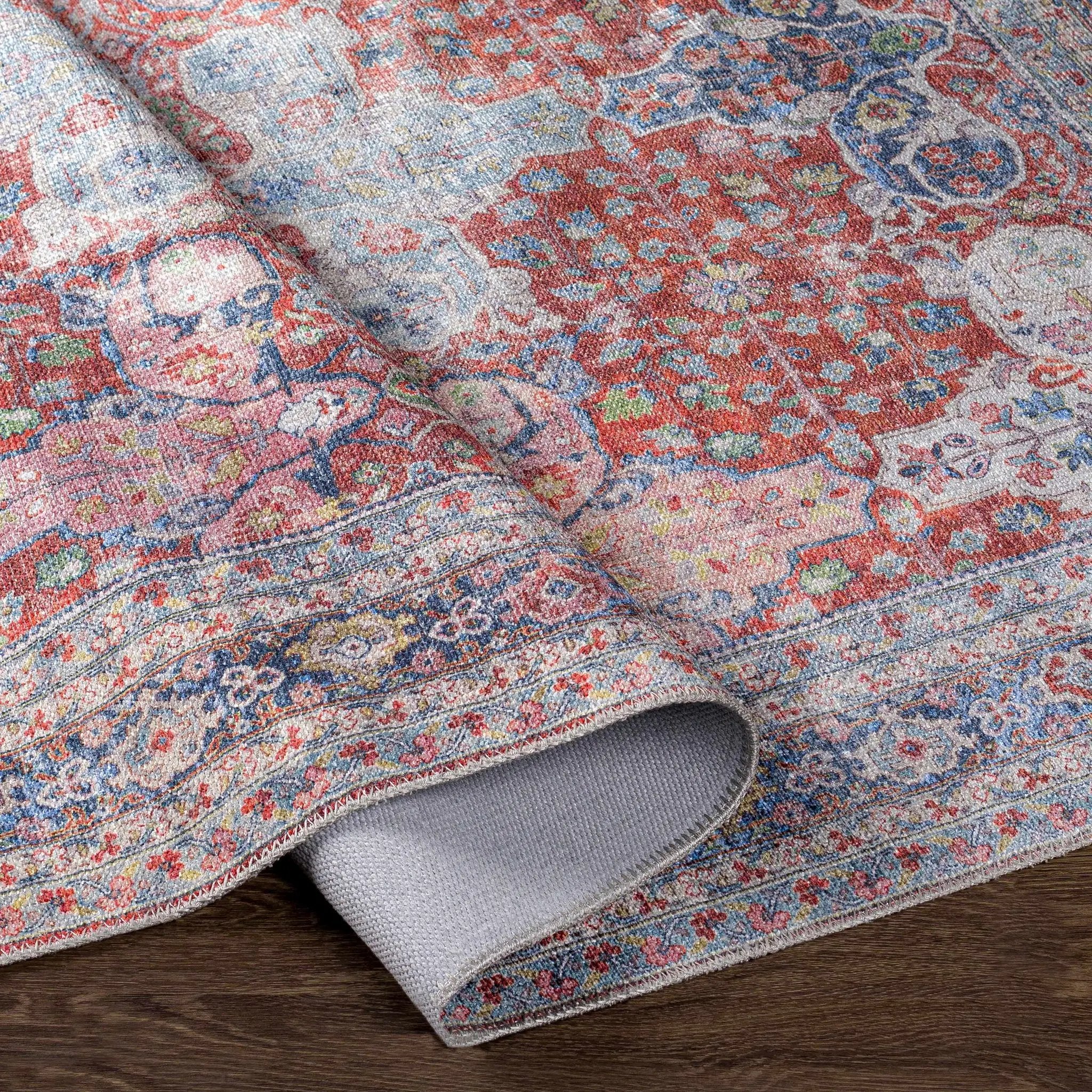 Rust Goma Vintage Area Rug - Clearance by Boutique Rugs