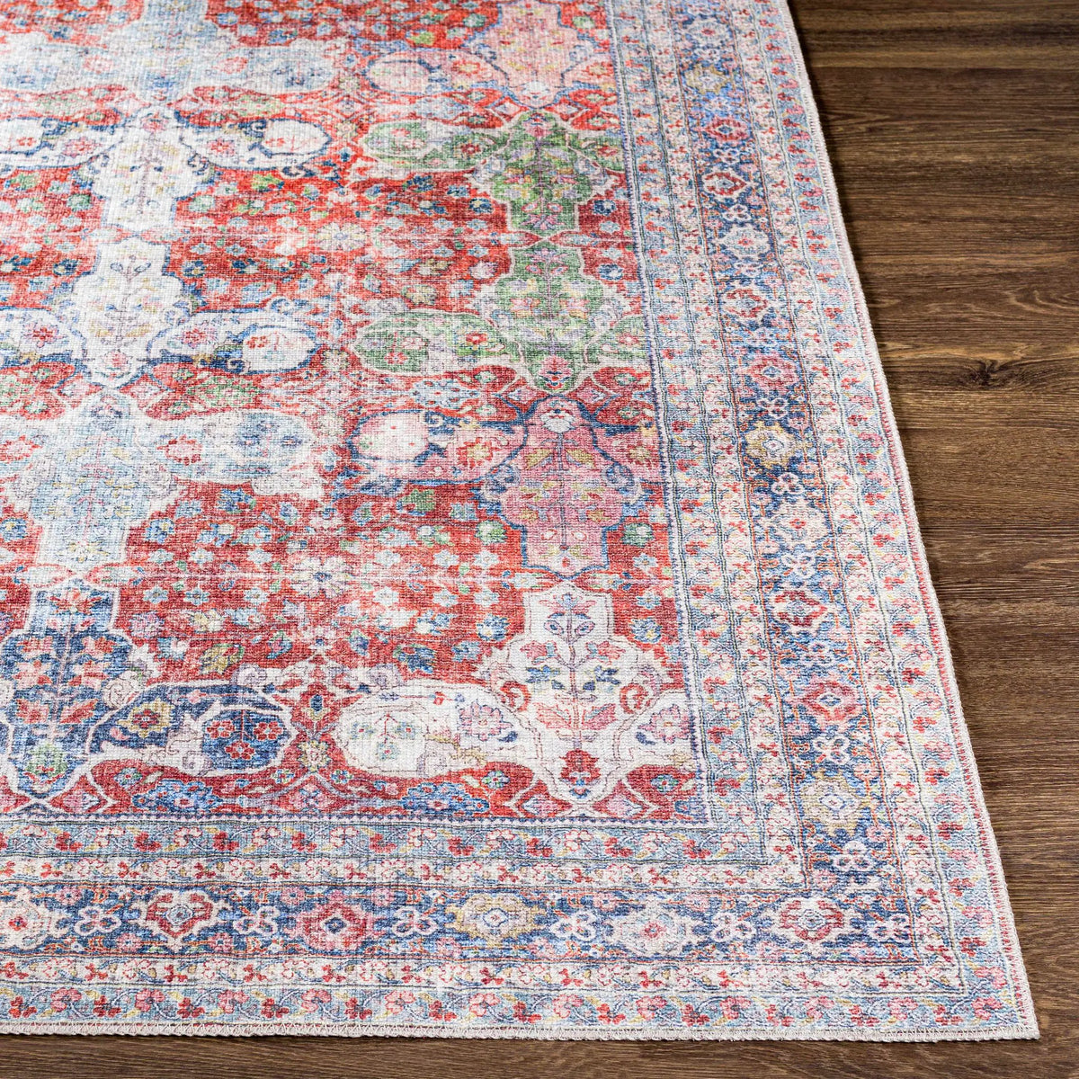 Rust Goma Vintage Area Rug - Clearance, photo 5 of 17
