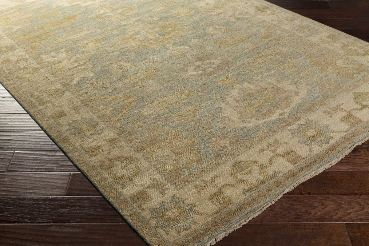 Goodyear 5x8 Mustard Premium Wool Rug - Clearance, photo 2 of 6