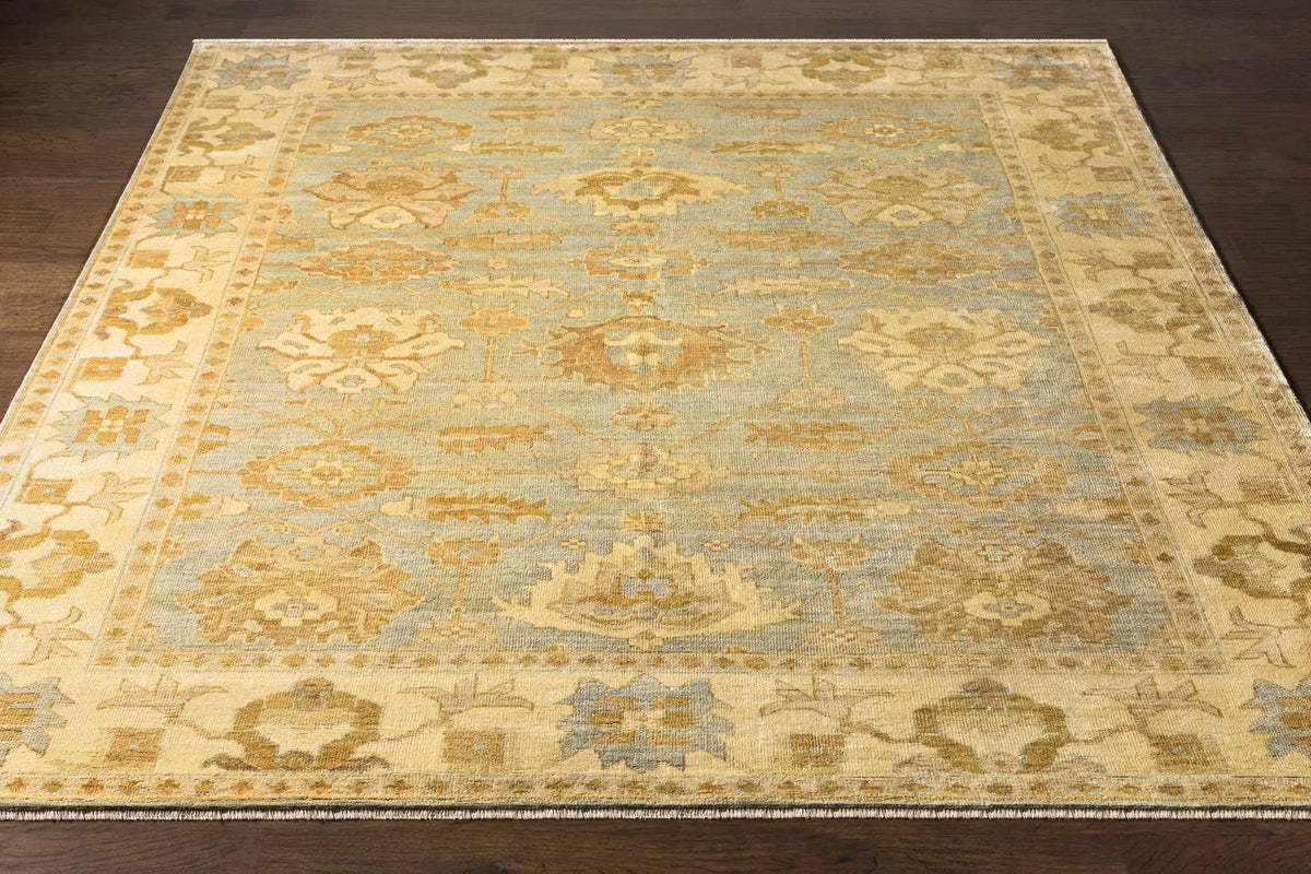Goodyear 5x8 Mustard Premium Wool Rug - Clearance, photo 3 of 6