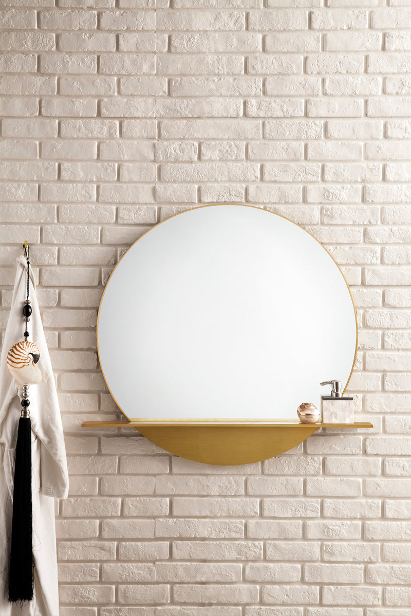 James Martin Platform 36" Mirror, Radiant Gold, view 2