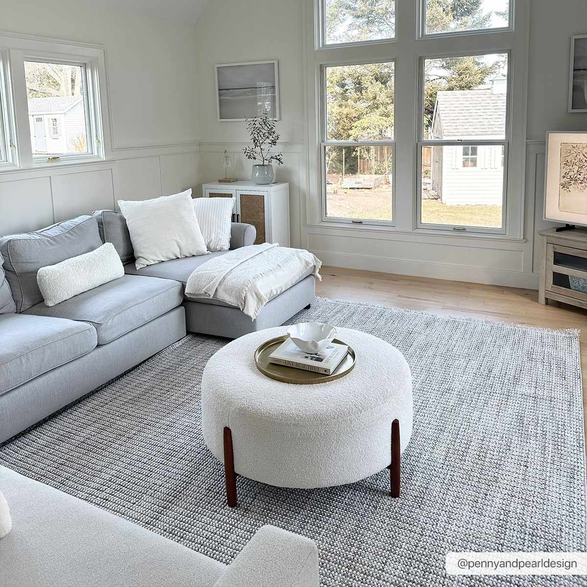 Gowan Cream Area Rug by Boutique Rugs