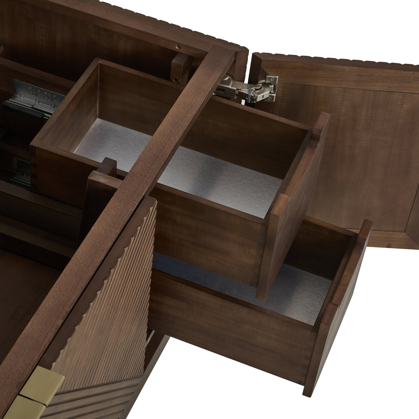 James Martin Marcello 48" Floating Single Bathroom Vanity, Chestnut, view 26