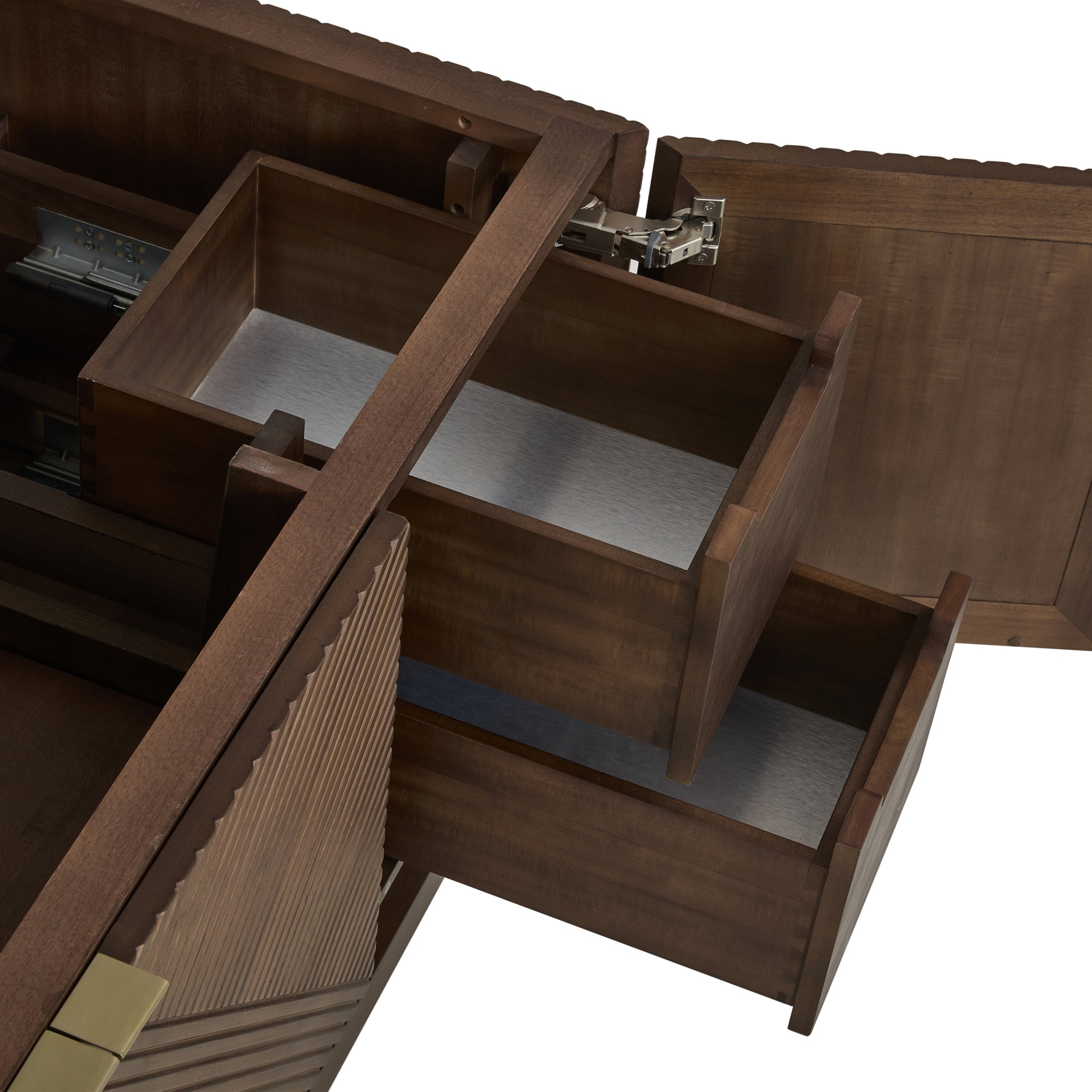 James Martin Marcello 48" Floating Single Bathroom Vanity, Chestnut, view 26