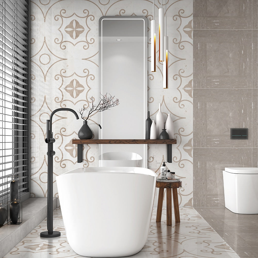 Gracia Aria Polished Marble Decorative 24x24 Marble Polished 24x24 Decorative — 2
