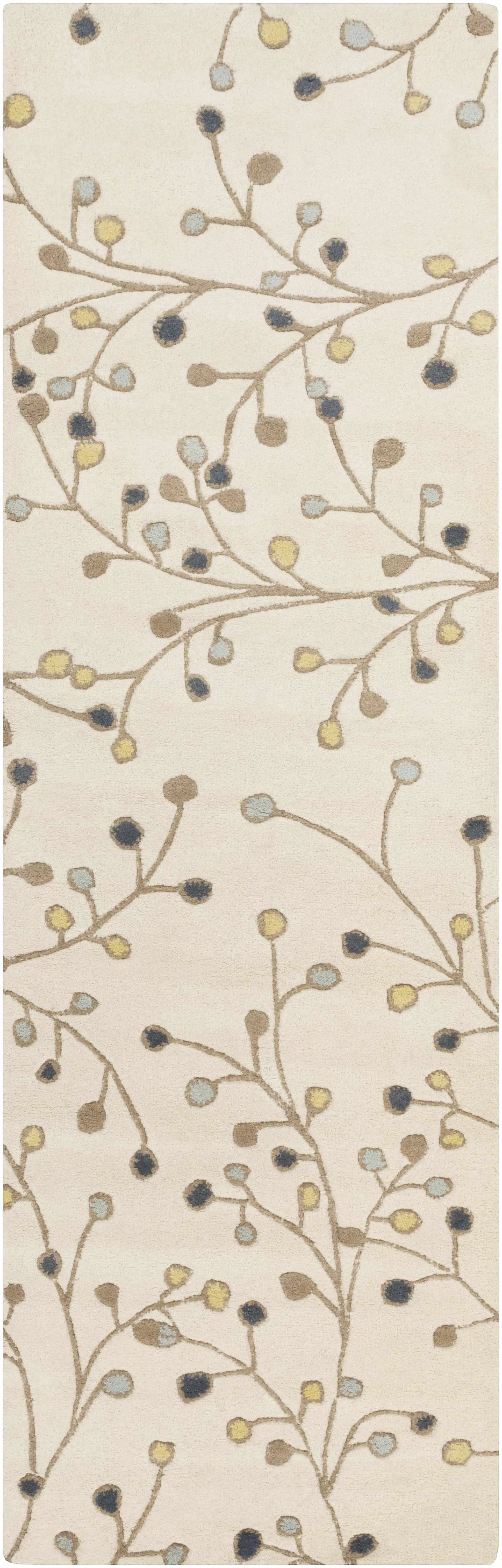 Beige Elsu Wool Rug by Boutique Rugs