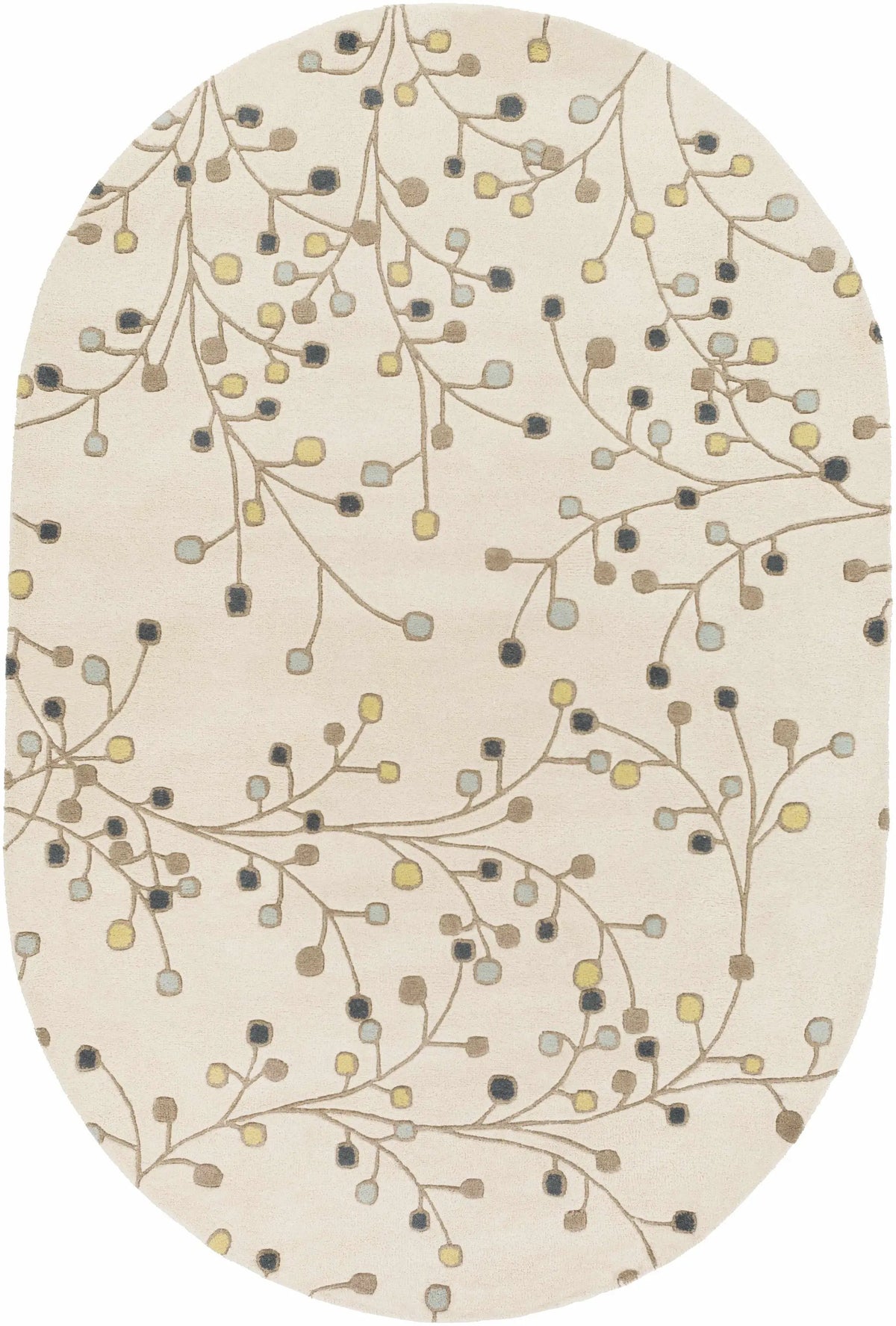 Beige Elsu Wool Rug, photo 8 of 15