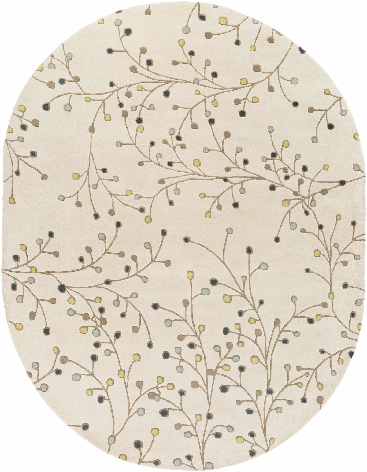 Beige Elsu Wool Rug, photo 3 of 15