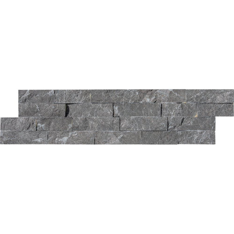Graphite Black Rock Face Marble Ledger Panel 6x24 Marble Rock Face 6x24 Ledger Panel