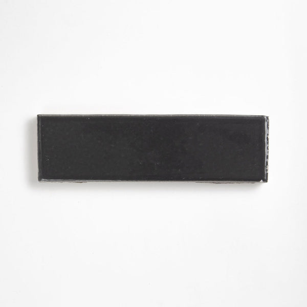 Graphite Mist Glossy Ceramic Tiles 2 1/8x7 1/2