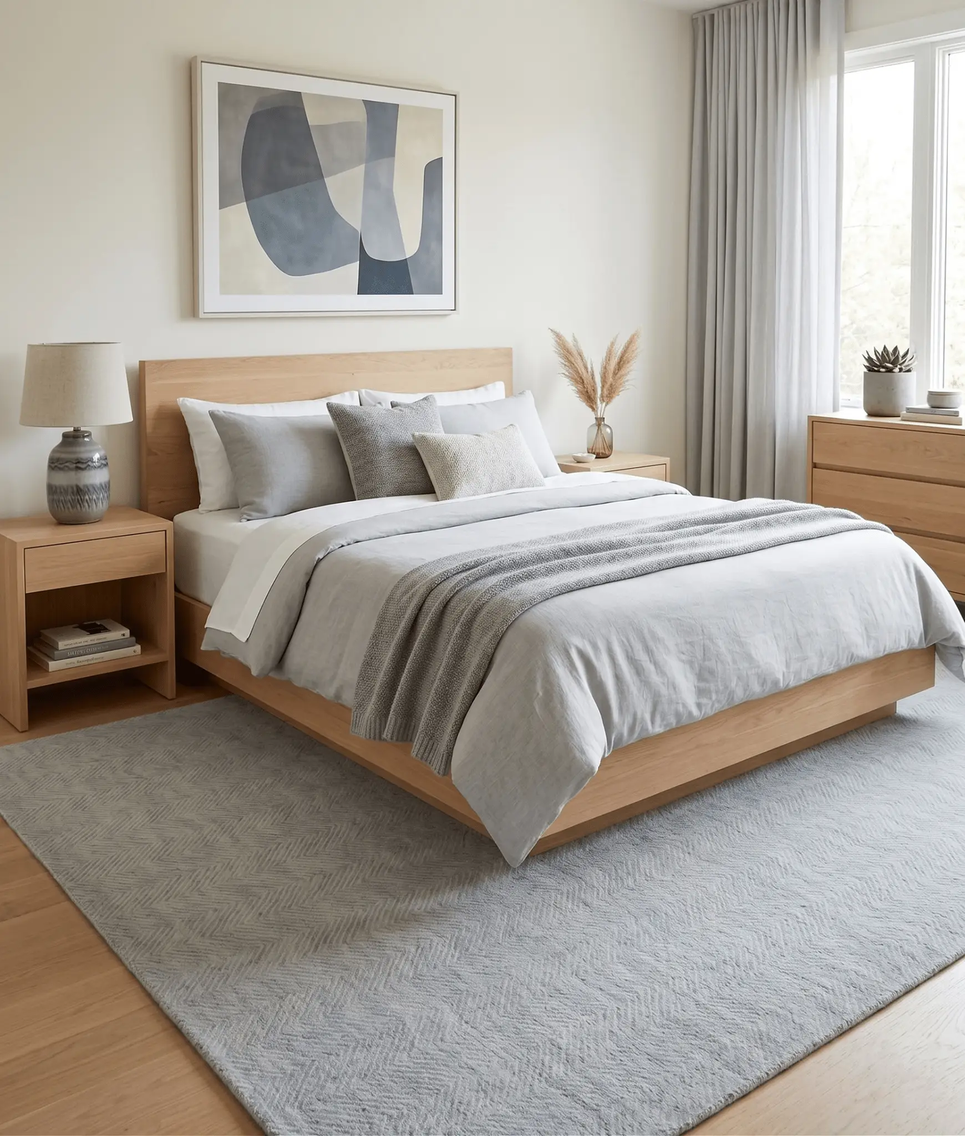 Gray Modern Style Hand Tufted Wool Area Rug by The Rug Decor