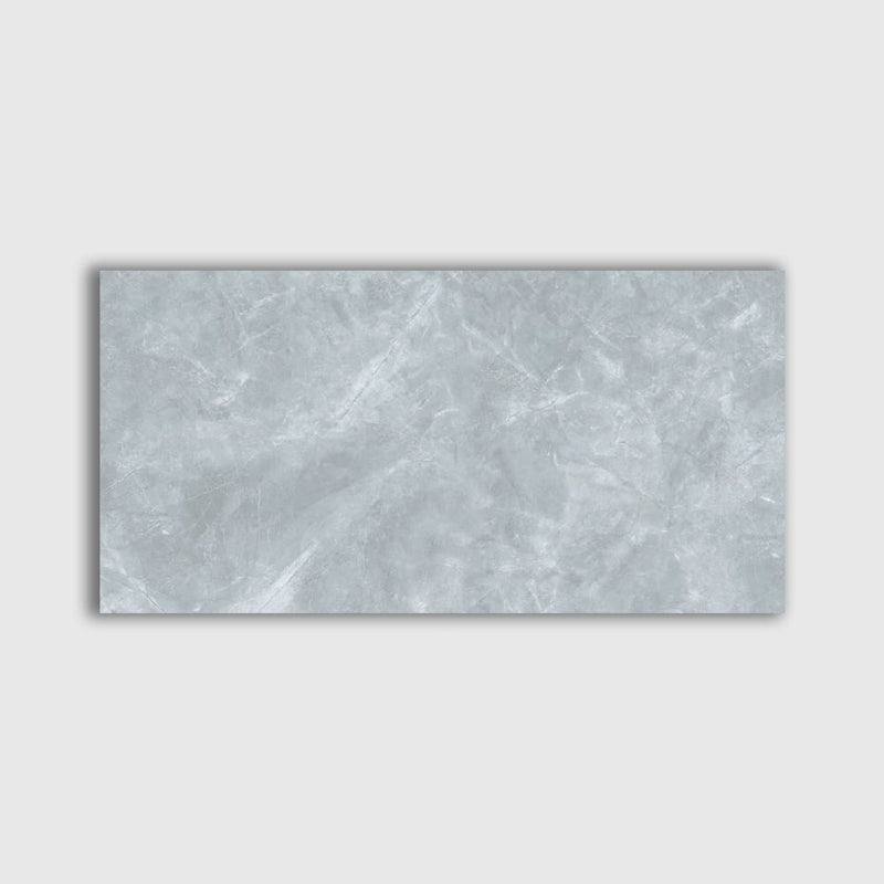 Gray Polished Marble Look Porcelain Tiles 12x24 Porcelain Polished 12x24 Tiles