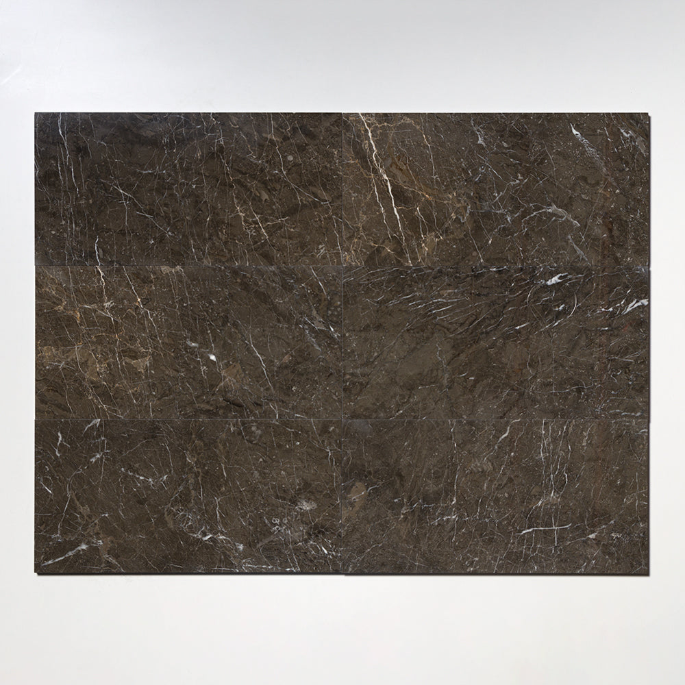Gray Polished Marble Tiles 12x24 Marble Polished 12x24 Tiles — 1