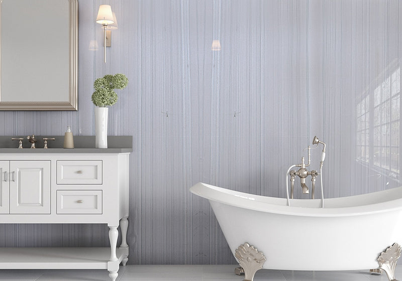 Gray Venneer Polished Quartzite Slab Random room scene