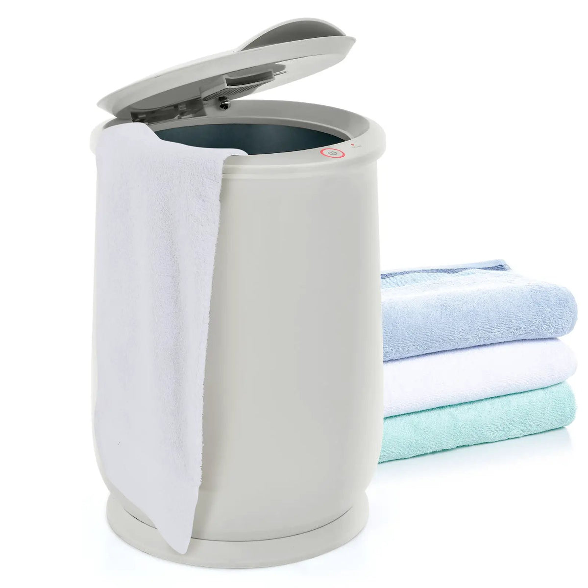 20L Bathroom Towel Warmer with Auto Shut-White, photo 4 of 9