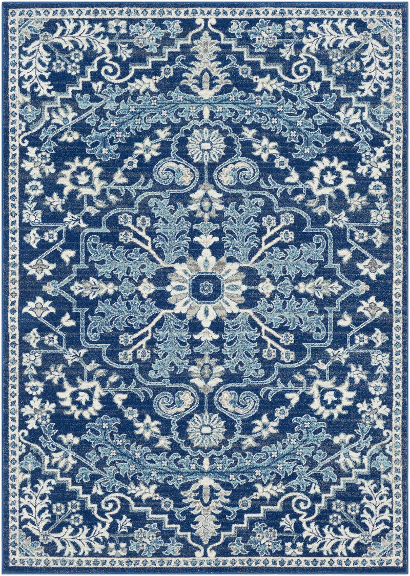 Blue Bodrum Area Rug by Boutique Rugs