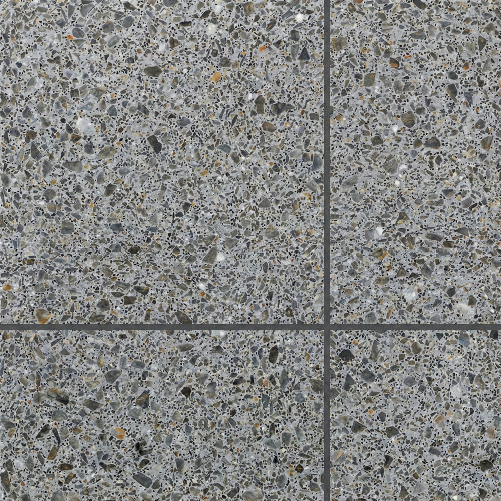 Grey Honed Terrazzo Tiles 15 3/4x15 3/4 Terrazzo Honed 18x18 Tiles
