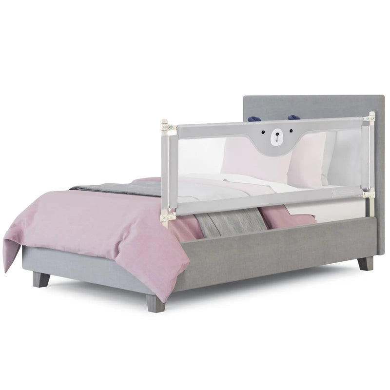 Vertical Lifting Baby Bed Rail with Double Safety Lock by DirectDeals