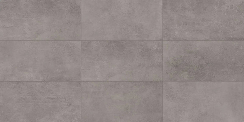 Portland Grey Bullnose Concrete Look Porcelain Moldings 3x24 by landmarkceramics